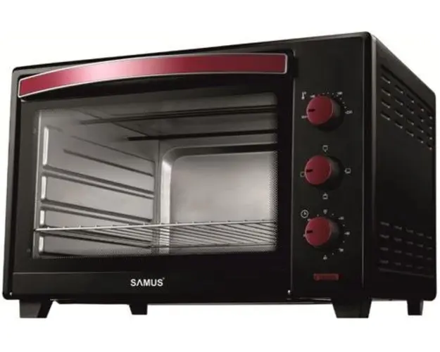 Cuptor electric Samus CS45B2, 45 l, 2000 W (Rosu) 