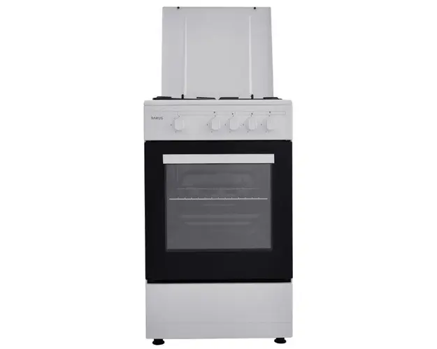 Aragaz Samus SM450ABS, Gaz, 4 arzatoare (Alb)