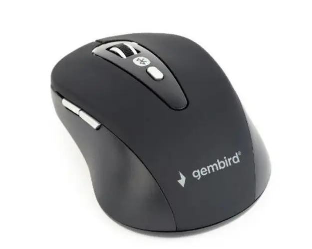 Mouse Wireless Gembird MUSWB-6B-01, 1600 DPI, Bluetooth (Negru)
