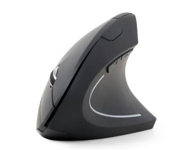 Mouse Ergonomic Gembird MUSW-ERGO-01, 1600 DPI, Optic (Negru)