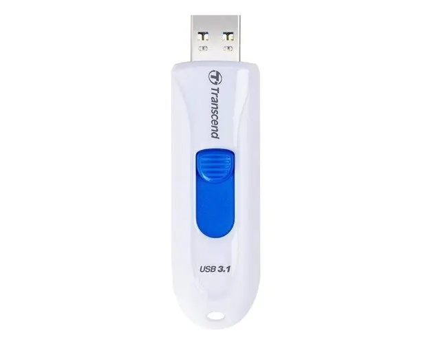 Stick USB Transcend JetFlash 790, 32GB, USB 3.1 (Alb)