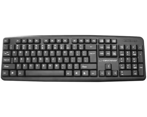 Tastatura Esperanza Amarillo EK134, USB, Us Layout (Negru)
