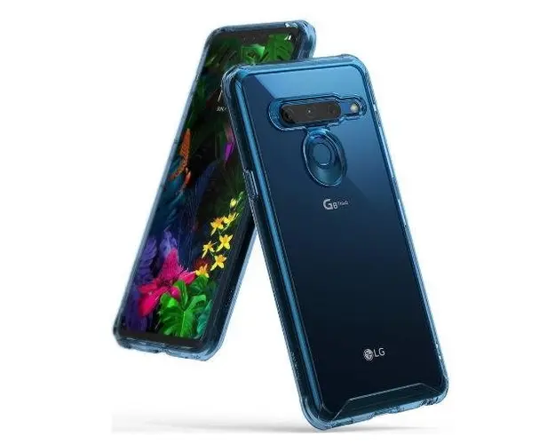 Protectie spate Ringke FUSION pentru LG G8 ThinQ (Transparent) 