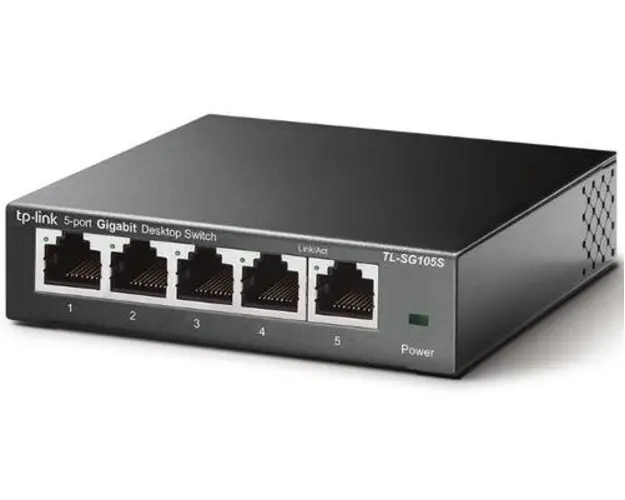 Switch TP-LINK TL-SG105S, Gigabit, 5 Porturi