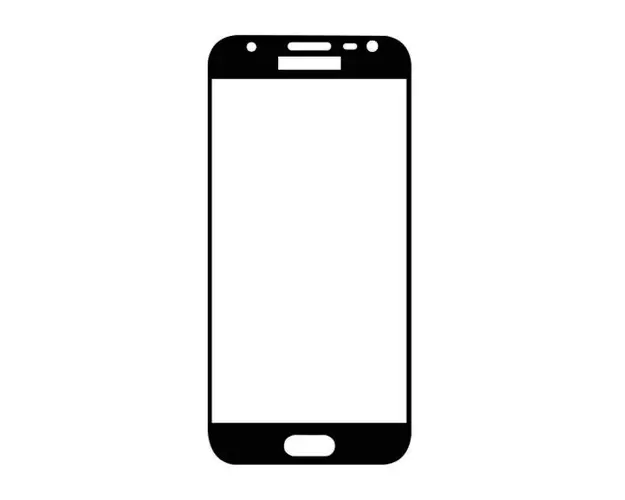 Folie Protectie Sticla Curbata Lemontti LFST3DJ330BK pentru Samsung Galaxy J3 2017 (Transparent/Negru)