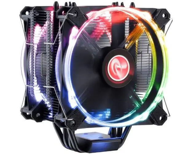 Cooler RAIJINTEK Leto Pro, 2 x 120mm, RGB LED 