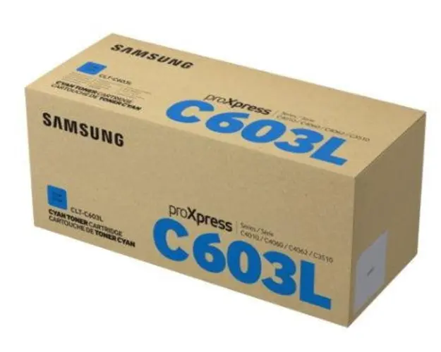 Toner Samsung CLT-C603L, 10000 pagini (Cyan)
