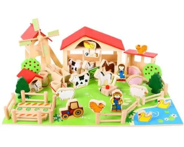 Joc de rol BigJigs, Ferma vesela