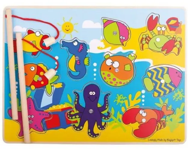 Joc de pescuit magnetic BigJigs, Animalutele marine