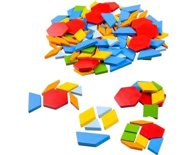 Joc creativ BigJigs, Mozaic