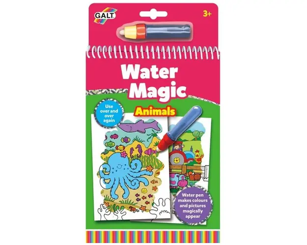Carte de colorat Animalute Galt, Water Magic