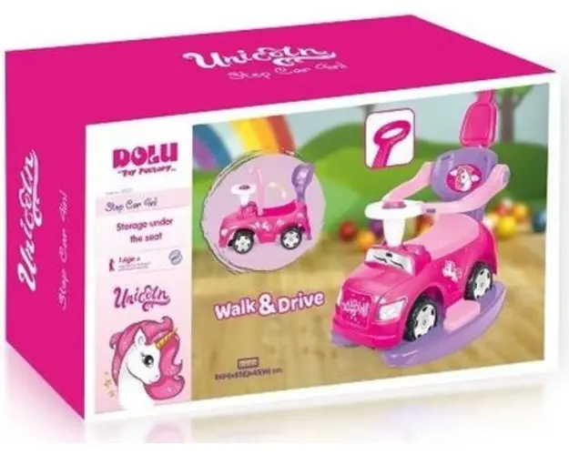 Masinuta 4 in 1 Dolu Step car Unicorn