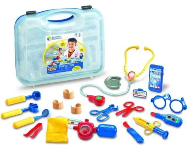 Joc de rol Learning Resources, Trusa micului medic
