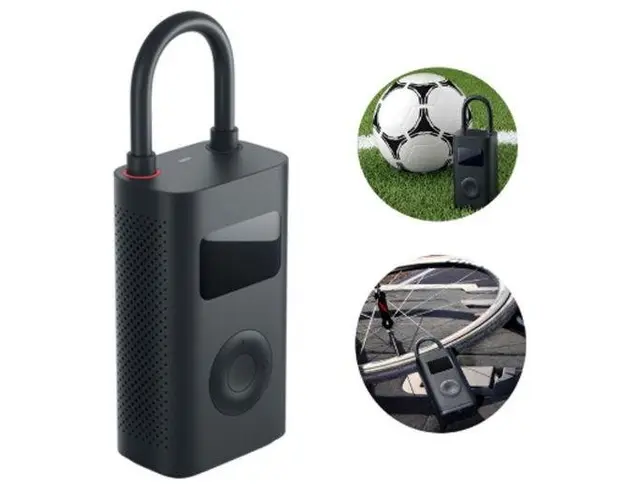 Pompa electrica portabila (compresor aer) Xiaomi pentru trotinete electrice, biciclete, orice roata pneumatica