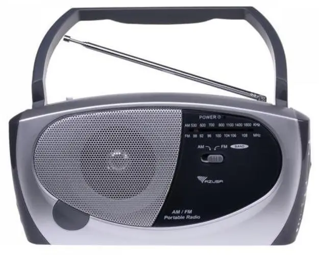 Radio Portabil Azusa URZ2038 (Argintiu)