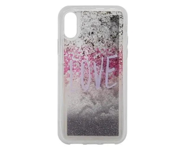 Protectie Spate Lemontti Liquid Sand LEMLIQSXL pentru Apple iPhone XS/X