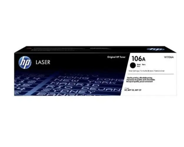 Toner HP W1106A (Negru)