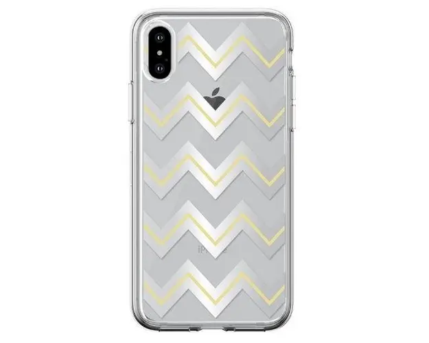 Protectie spate Devia Bowen DVBSIP65SV pentru Apple iPhone XS Max (Argintiu)