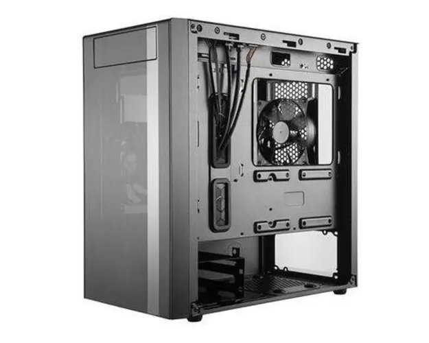 Carcasa CoolerMaster MasterBox NR400, MiniTower, ODD 5.25inch (Negru) 
