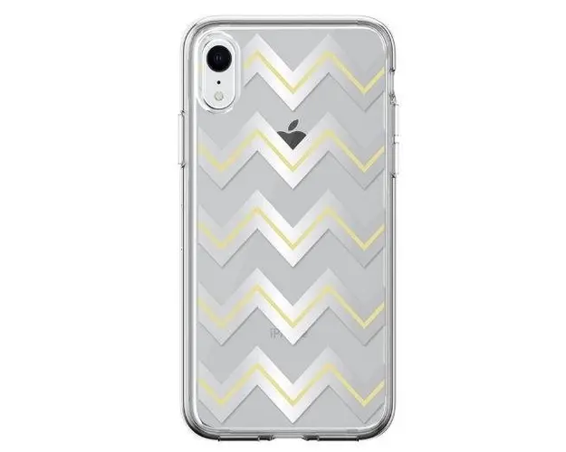 Protectie Spate Devia Bowen DVBSIP61SV pentru Apple iPhone XR (Argintiu)