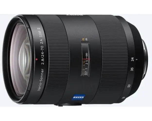 Obiectiv Sony Vario-Sonnar T ZA SSM II F2.8, 24-70 mm (Negru)
