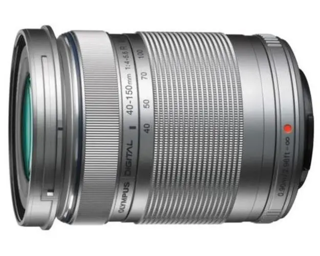 Obiectiv Olympus, MFT 40-150mm, f/4.0-5.6 (Argintiu)