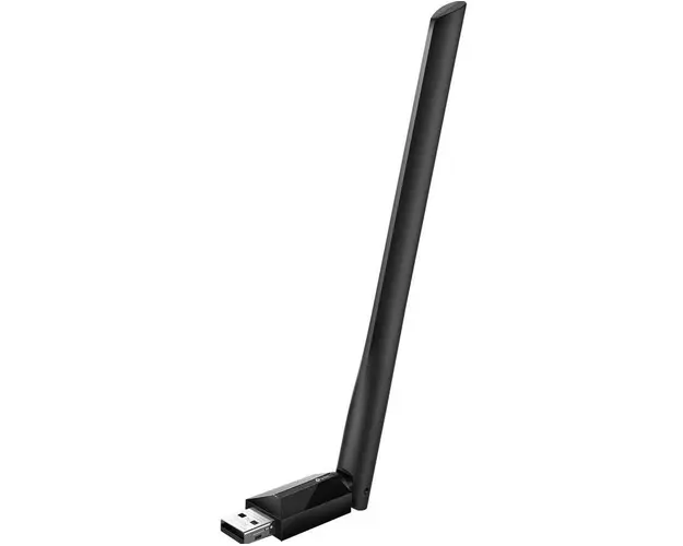 Adaptor TP-Link Archer T2U Plus, USB, Wireless, Dual Band (Negru)