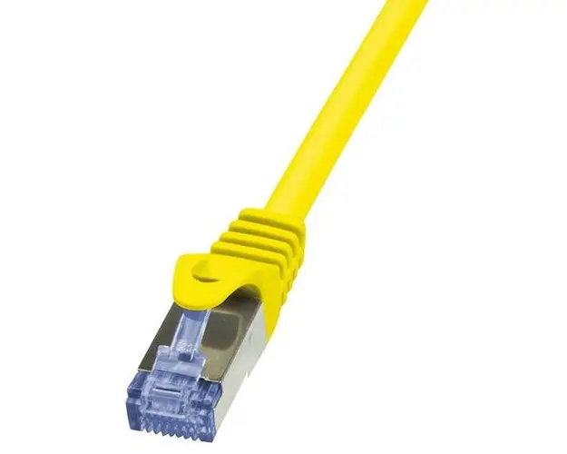 Cablu S/FTP LogiLink CQ3067S, Cat.6A, Patchcord (Galben)
