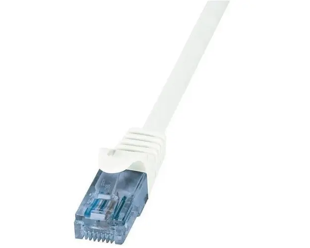 Cablu U/UTP LogiLink CP3071U, Cat.6A, Patchcord (Alb)