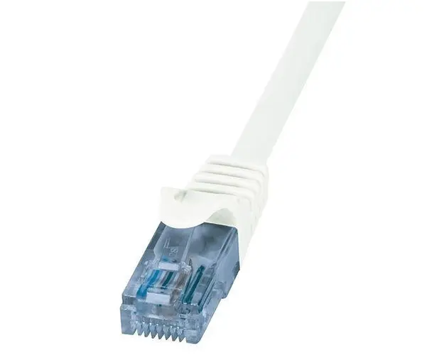 Cablu U/UTP LogiLink CP3081U, Cat.6A, Patchcord (Alb)
