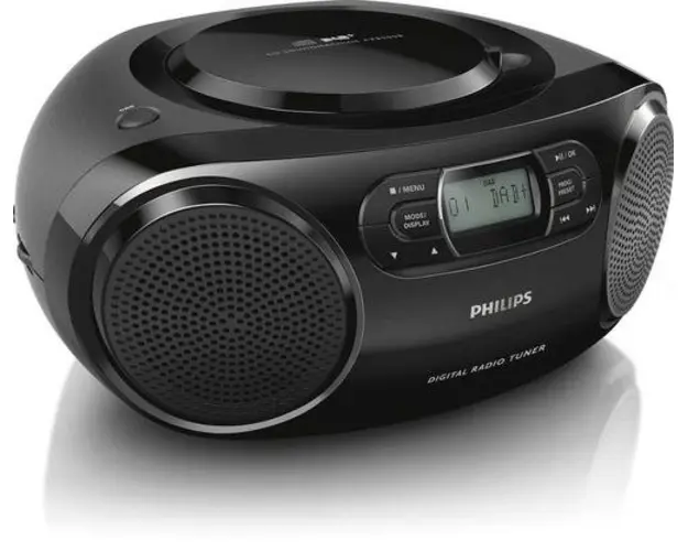 Sistem Audio Philips AZB500/12, Radio FM, CD Player (Negru)