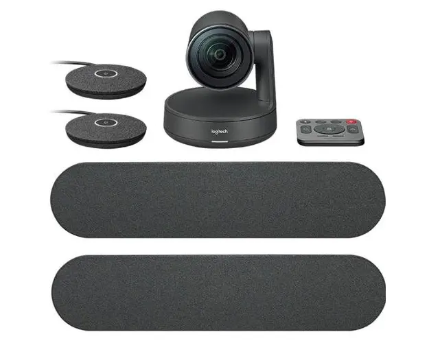 Camera web Logitech Rally PLUS Ultra HD ConferenceCam (Negru)
