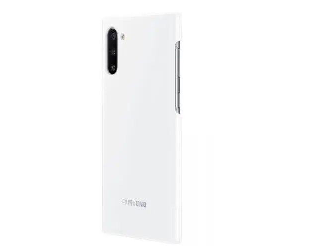 Protectie spate Samsung EF-KN970CWEGWW pentru Samsung Galaxy Note 10 (Alb) 