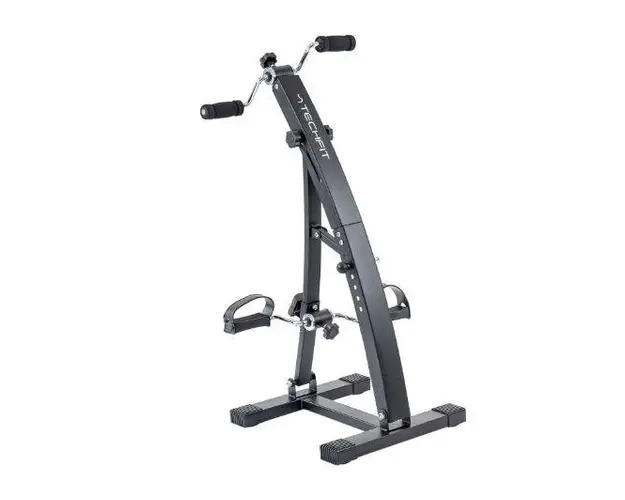 Bicicleta Fitness Techfit TCPEDDUAL, Pedalier dublu ajustabil