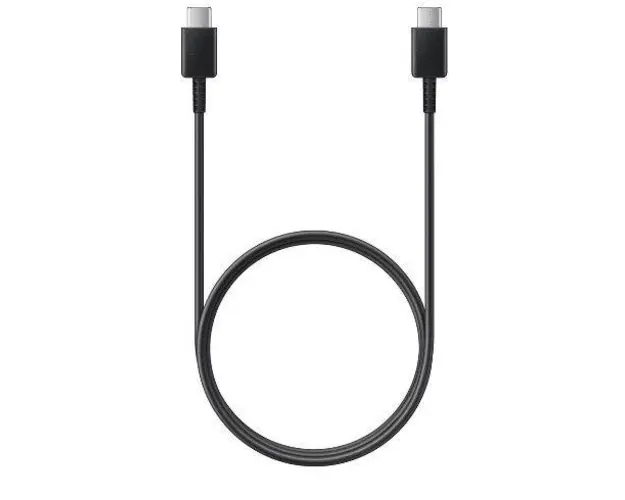 Cablu de date Samsung EP-DA705BBEGWW, USB Type-C - USB Type-C, 1m (Negru)