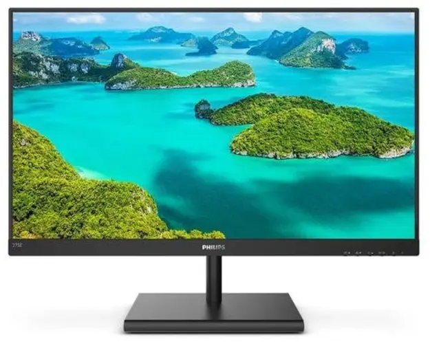 Monitor IPS LED Philips 27inch 275E1S/00, QHD (2560 x 1440), VGA, HDMI, DisplayPort (Negru)