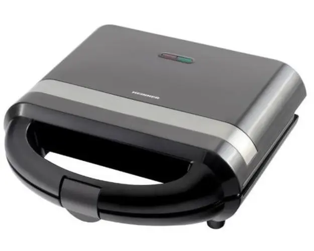 Sandwich Maker Heinner SM-H700BK, 700 W (Negru/Gri)