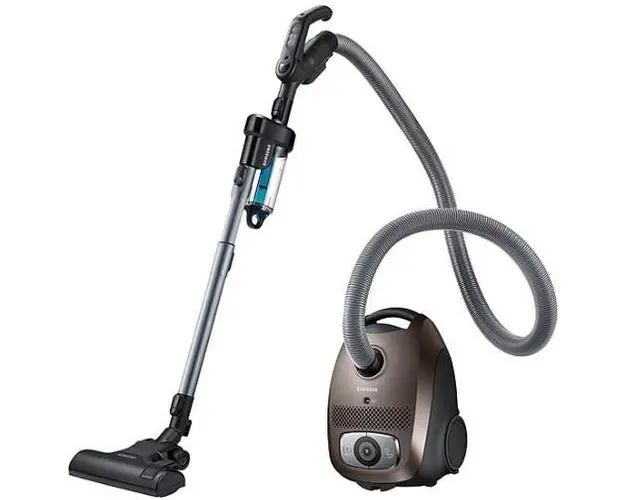 Aspirator cu sac Samsung Pet Care VC079HNJGGD, 3l, 750W (Auriu/Negru)