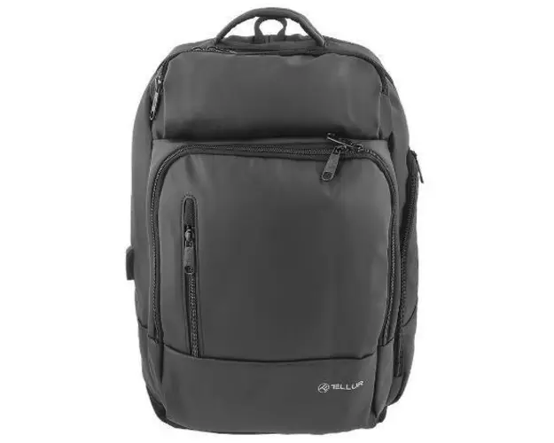 Rucsac Laptop Tellur TLL611252, 17.3inch, USB (Negru)