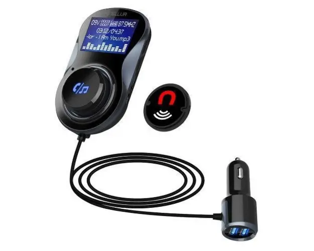 Modulator FM Tellur TLL622031, Bluetooth, MicroSD, USB 3.0 (Negru)