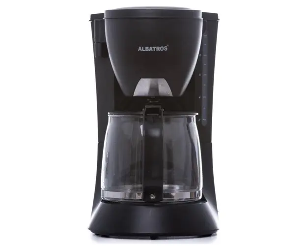 Cafetiera Albatros VERONA BLACK 2, 1.2 L, 680 W (Negru)