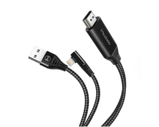 Adaptor Mcdodo CA-6400, Lightning - HDMI, 2m (Negru)