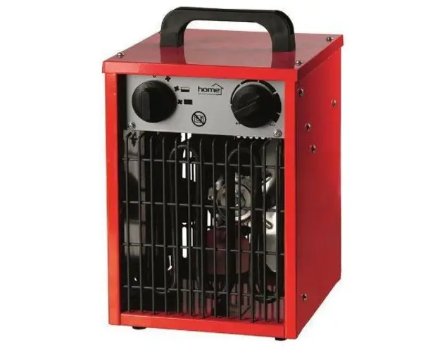 Aeroterma portabila Home FK31, 2000W, termostat (Rosu)