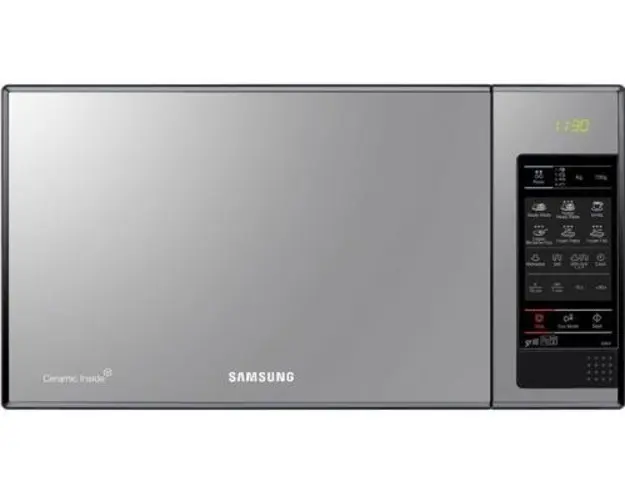 Cuptor cu microunde Samsung GE83X, 800 W, 23 L, 6 trepte (Argintiu/Negru)