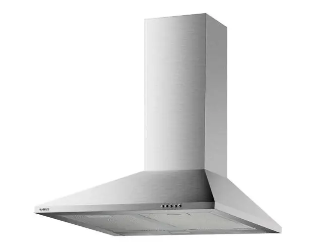 Hota decorativa Samus HS630DLX, 300 m3/h, 60 cm latime (Inox) 