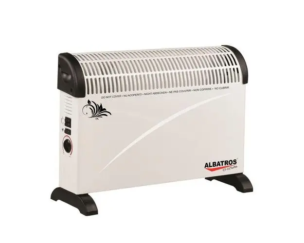 Convector electric Albatros CT-20TURBO, 3 trepte, 2000 W (Alb)