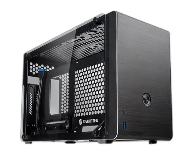 Carcasa Raijintek OPHION, Mini-ITX, Tempered Glass (Negru)