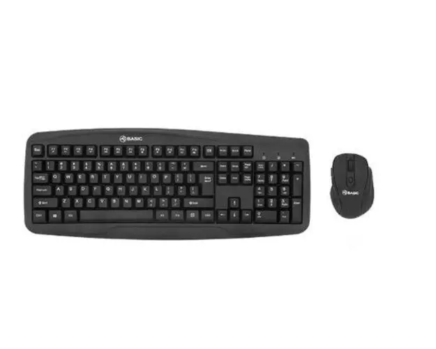 Kit tastatura + mouse Tellur TLL491051 Basic, wireless (Negru)