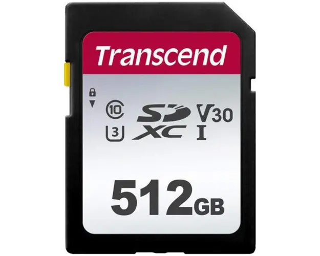 Card de memorie Transcend SDC300S SDXC, 512GB, Clasa 10, UHS-I, U3
