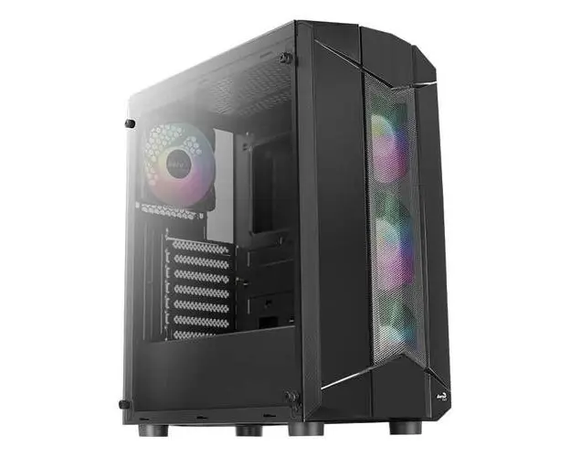 Carcasa Aerocool Sentinel, Mid Tower (Negru)